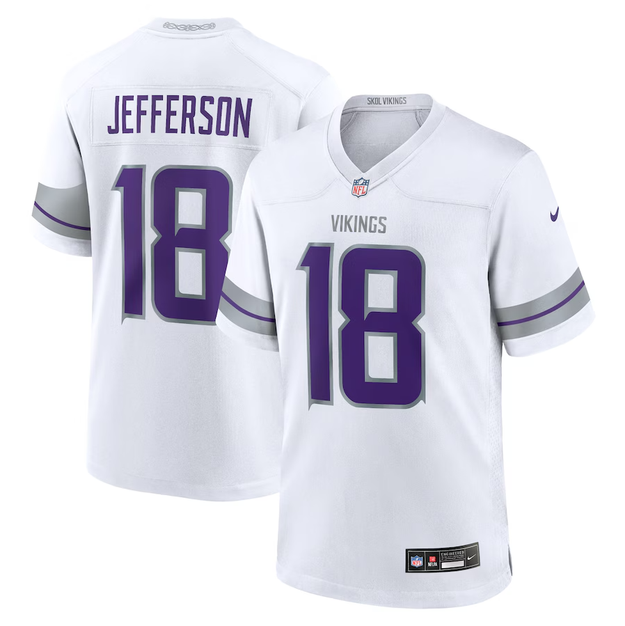 Camisa Minnesota Vikings Branca - NFL