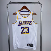 Camisa Regata Los Angeles Lakers Branca - 23/24 NBA