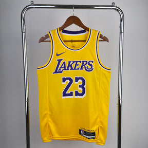 Camisa Regata Los Angeles Lakers Amarela - 23/24 NBA